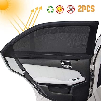 Amazon Fr Pare Soleil Voiture Bebe 2 Pieces Chaussette Voiture Soleil Par Soleil Fenetre Voiture Par Protege Soleil Voiture Arriere Enfants Et Animaux Protection Uv Maximale Pour Bebe 40 X Inch
