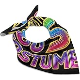 This Is My 80s Costume Women's Head Scarf Bandana Hair Wrapping Accessory for Travel Beach