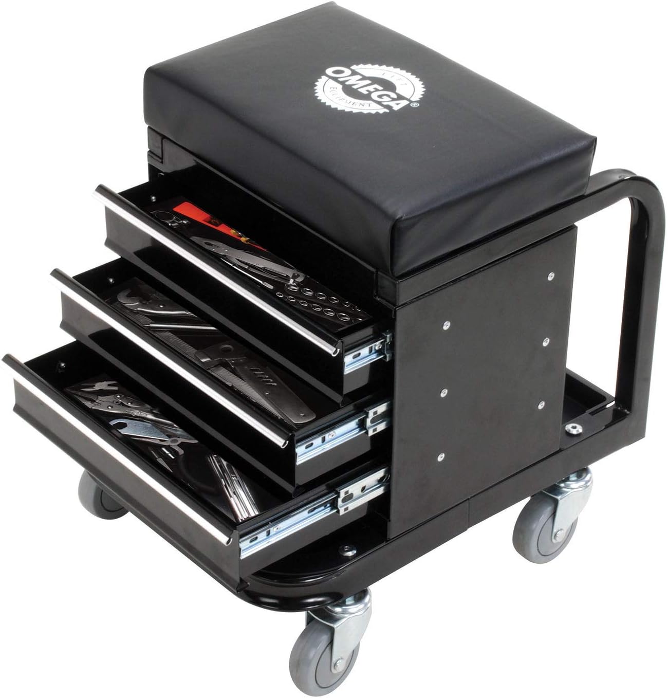 Omega 92450 Black Tool Box Creeper: Automotive