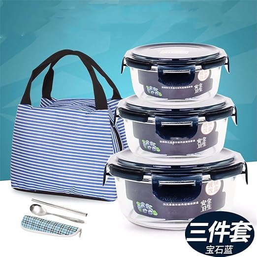 Vidrio resistente al calor del horno de microondas especial lunch ...