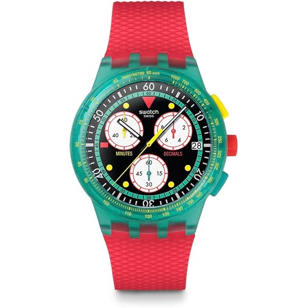 Amazon.com: Swatch Big Bold Biosourced Unisex Watch Casual Polymer