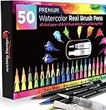 50 Bonus Pack Watercolor Brush Pens