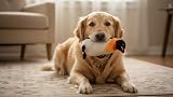 Animal Instincts Snow Mates Pedro Penguin Plush Dog Toy with Squeaker view 3