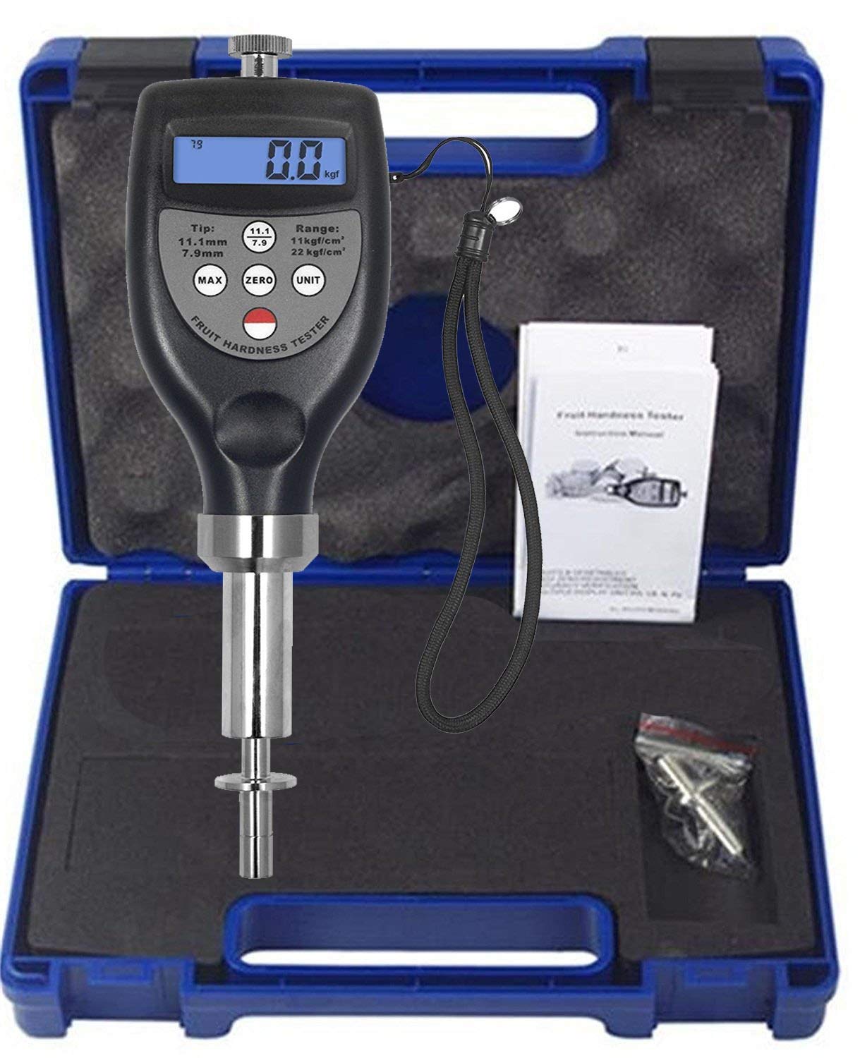 VTSYIQI FHT1122 Fruit Hardness Tester Firmness Tester Sclerometer Hardness Tester