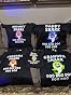 JulieTee Pinkfong Daddy Shark Official T-Shirt - Navy Blue Funny Graphic Tee