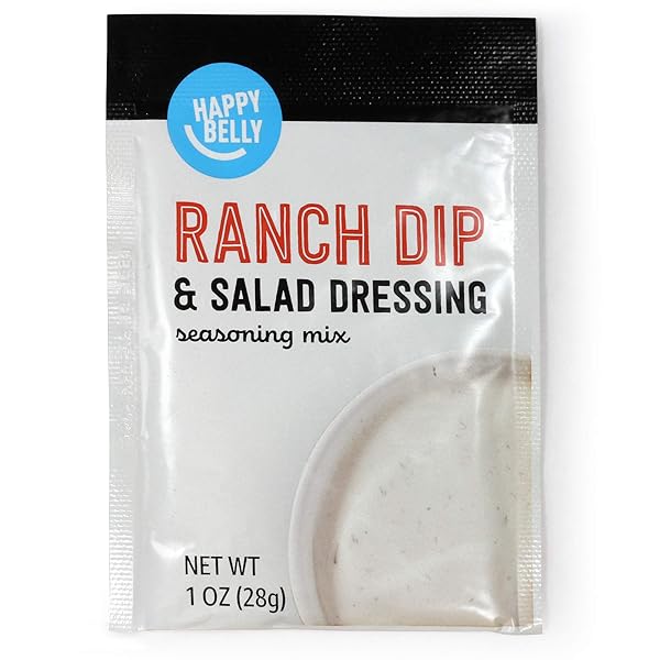 AMAZON GROCERY, RANCH DIP & SALAD DRESSING SEASONING MIX, 1 OZ (PREVIOUSLY HAPPY BELLY, PACKAGING MAY VARY)