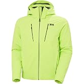 Helly Hansen Alpha 4.0 Jacket | Waterproof/Breathable &amp; Windproof, Adjustable Powderskirt with Detachable &amp; Helmet-Compatible Hood, Ski Pass Pocket