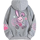 SHENHE Women's Plus Size Graphic Letter Print Drawstring Long Sleeve Thermal Lined Hoodie Sweatshirt
