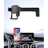 Auto Clamp Car Phone Holder for Mercedes Benz GLC-Class, C-Class 7" Screen | Universal Mechanical clip Cell phone Mount Accessories Fit iPhone Android,Automobile Cradle GPS Dashboard Navigation Bracket