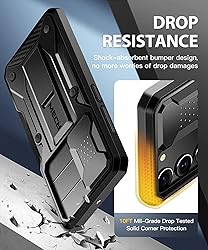 Tongate for Samsung Galaxy S23 Case with Sliding