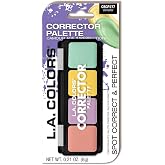 L.A. COLORS Corrector Palette, Black (Carded) CBCP277