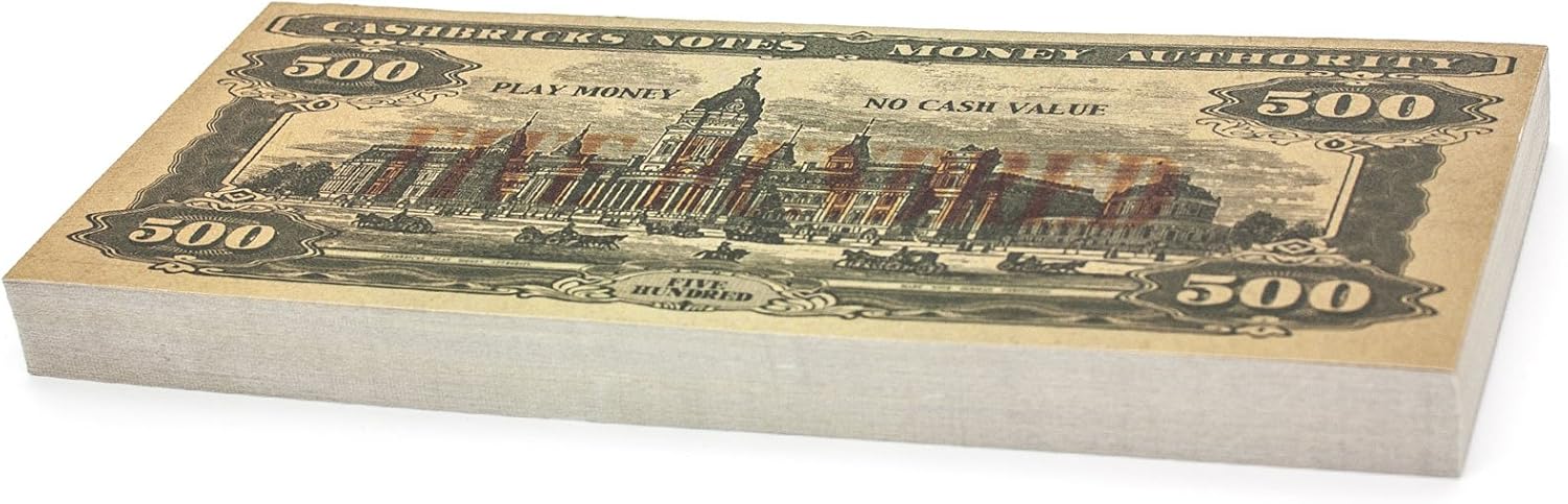 100 Billets De 2000 Dollars Fictifs - Taille Réelle, Impression Recto Verso - Pour Décoration Fête, Anniversaire, Mariage - 13
