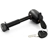 Young Electric M16 Anti-Rattle Lock Hitch Pin for Hitch, Black, Compatible with Young OutfitR Bike Racks 200LBS Capacity Models.