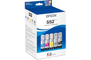 EPSON 542 EcoTank Ink Ultra-high Capacity Bottle Yellow (T542420-S) Works with Pro ET-5150,5170, 5180, 5800, 5850, 5880, 1660