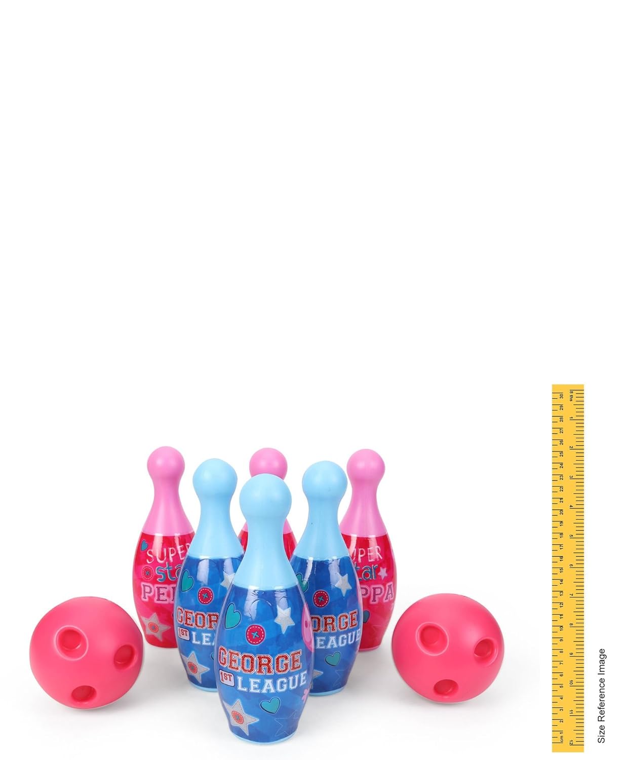 peppa pig bowling set