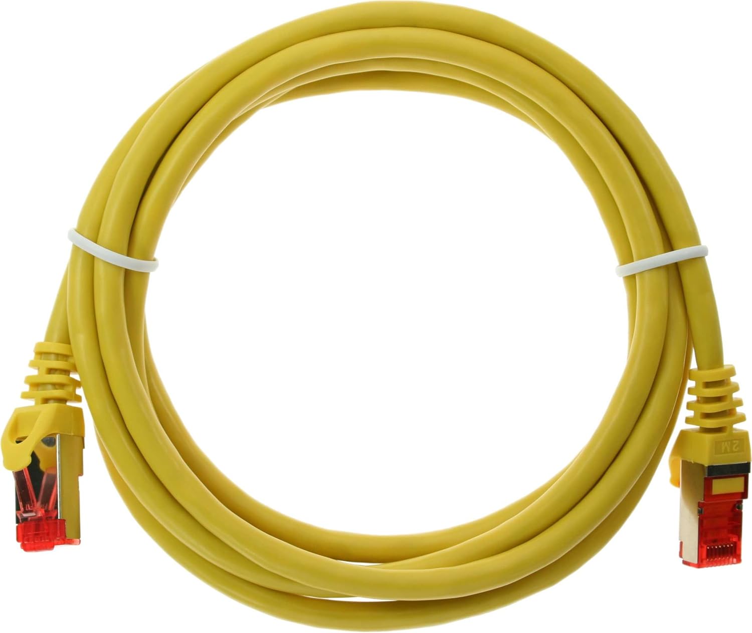 InLine 76402Y S/FTP Patch Cable 250 MHz PVC Copper, Yellow, Copper,Yellow - Image 3