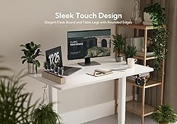 Claiks Electric Standing Desk, Adjustable Height