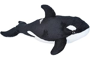 Wild Republic Orca Plush, Stuffed Animal, Plush Toy Gifts for Kids, Sea Critters 11 inches