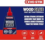 Evo-Stik Exterior Wood Glue 250ml D3 Weatherproof Extra Strong Fast Setting view 3