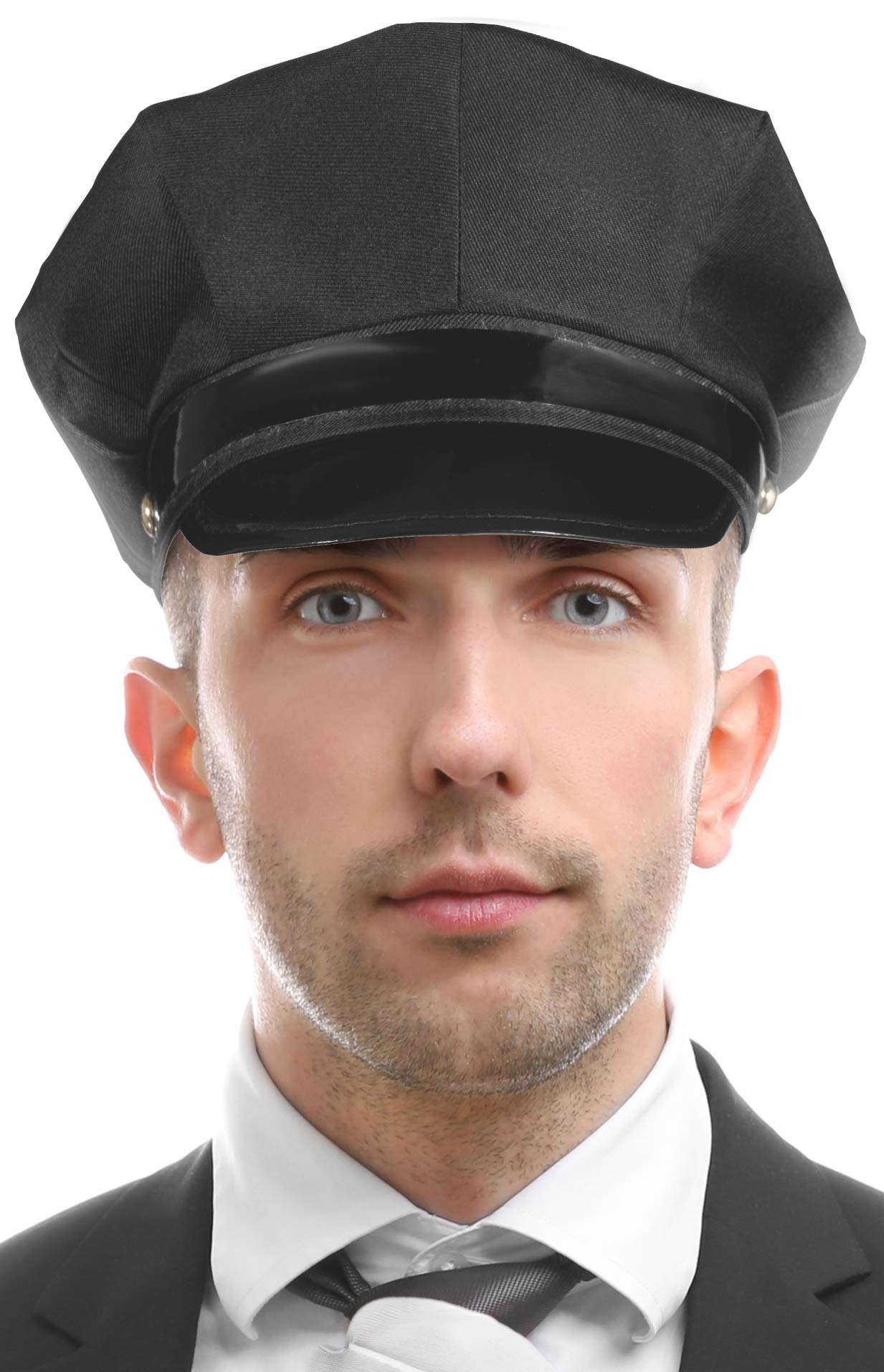 Balinco Chauffeur cap black - the perfect addition to your costume as a wedding driver or driver/chauffeur