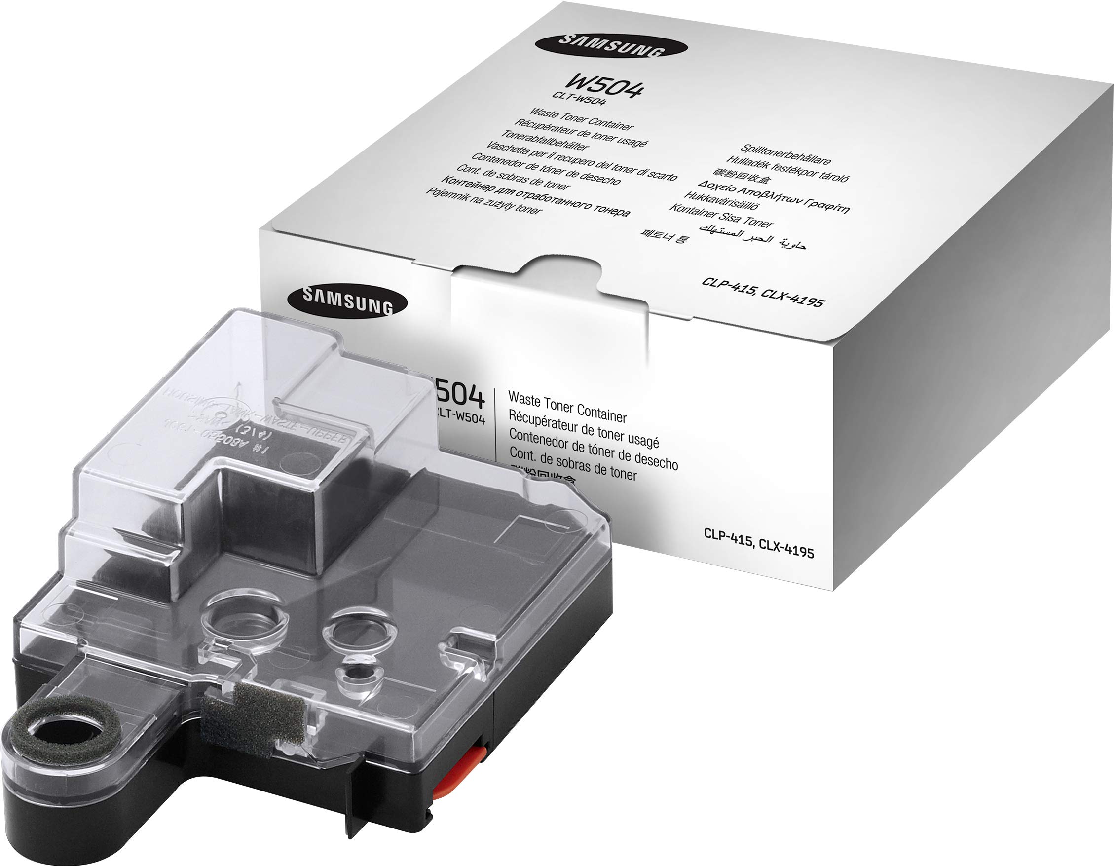 Samsung SU434A Waste Toner for CLT-W504, CLP415 Printers, 17500 Yield, Multicolored