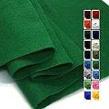 Emerald Green Felt Fabric 36" X