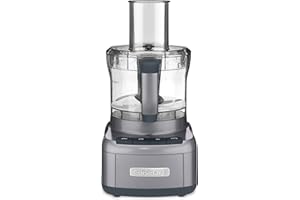 Cuisinart FP-8GM Elemental 8 Cup Food Processor, Gunmetal