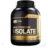 Optimum Nutrition Gold Standard 100% Isolate 3 LB TUB 2019 44 Servings New HYDROLYZED and Ultra Filtered Premium Isolate Protein (Vanilla)