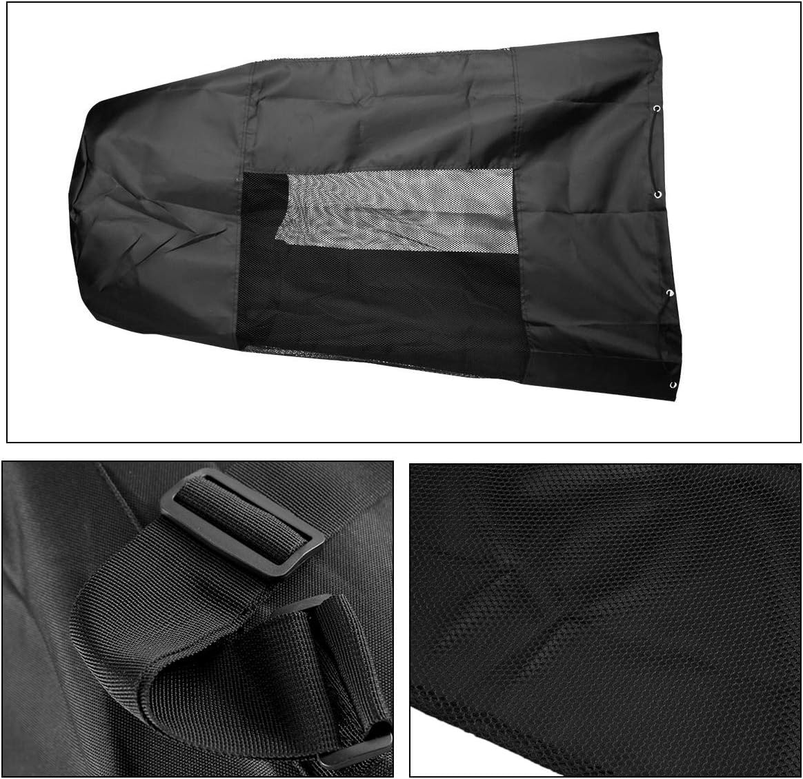 DORYUM 110 49 cm Mesh Equipment Bag Adjustable Drawsting Mesh Ball Bag for Coaches Waterproof Soccer Ball Bag for Football Basketball Volleyball, Best for Outdoor & Water Sports (A) : Sports & Outdoors