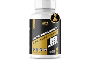EPN SUPPLEMENTS Men's Supplement | #1 New Ultra Dosed Pills to Maximize Blood Flow, Gain Size, Quick Growth & Stamina | Horny Goat Weed + 18 Powerful Fast Acting Ingredients - 120 Pills