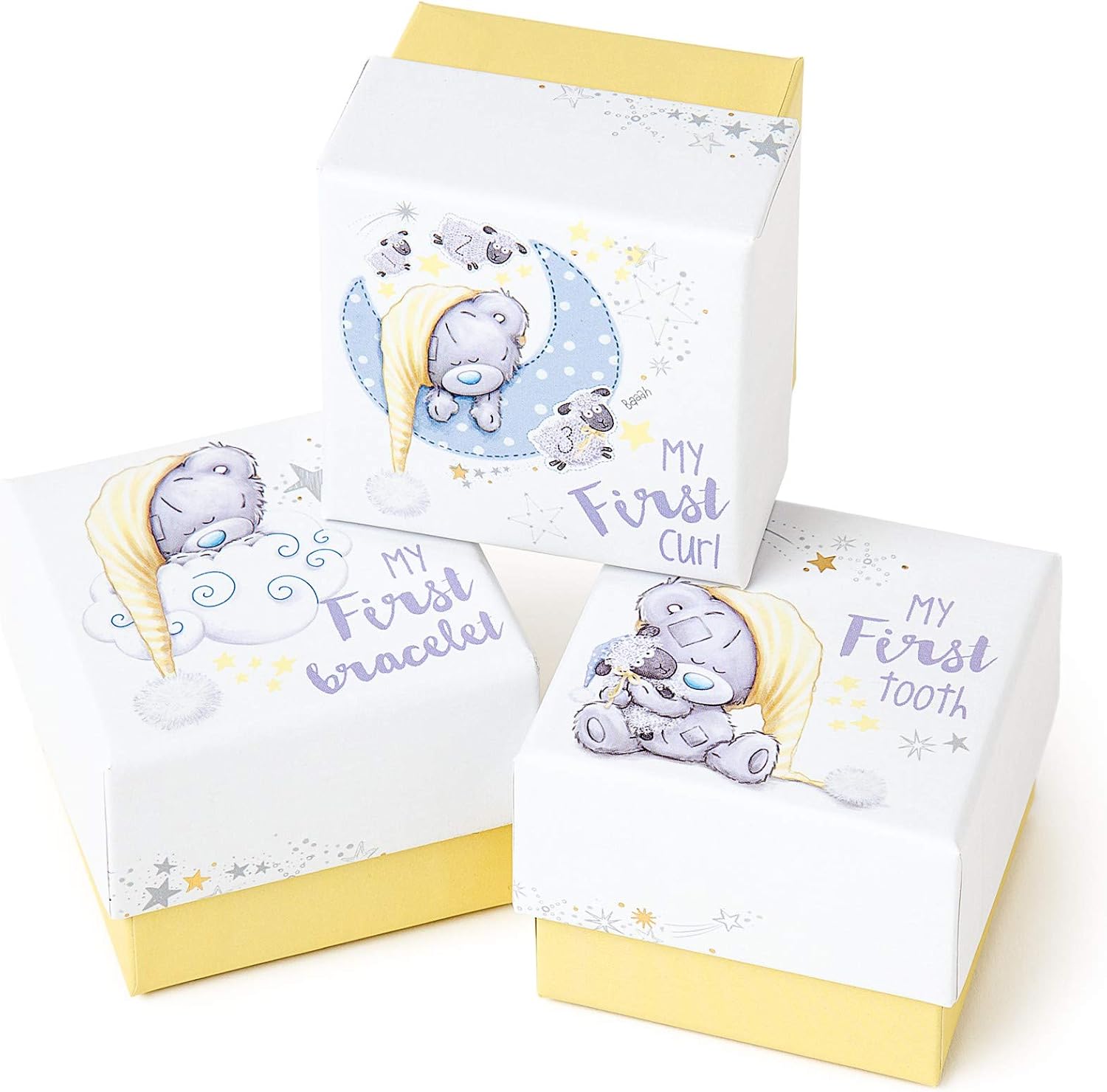 Me to You Tiny Tatty Teddy Set of 3 Memory Trinket Boxes in a Keepsake Storage Box - Official Collection, 100 g (Pack of 3) - Image 4
