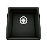 BLANCO Performa Bar Sink, Coal Black 18 Inch