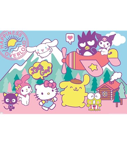 Amazon.com: Trends International Hello Kitty and Friends: 21