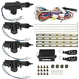 Hombasing Car Door Lock Kit 4 PCS, Car Door Unlock