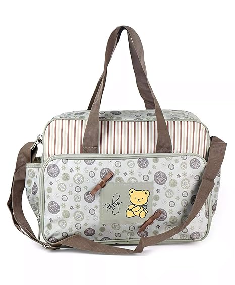 olive green diaper backpack
