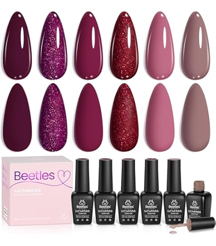 Amazon.com : LEAV Filter Syrup Gel Polish 20 Colors Set, Beige