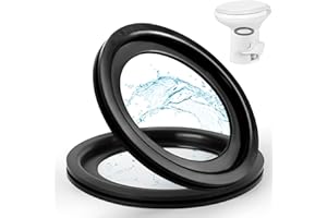 GuoluvSoo 2 Pack RV Toilet Seal Replacement 385311658 for Dometic 300/310/320 Series - High-Grade Leak-Proof Rubber Flush Ball Gasket Replacement for Odor Control & Water Tight Seal, Easy Installation