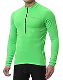 Spotti Men's Cycling Bike Jersey Long Sleeve with 3