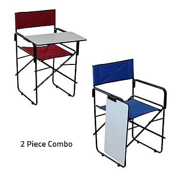 Spacecrafts Folding Study Chair with Writing pad (2 Pieces Combo)