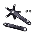 Alps2Ocean Universal Bike Crank Arm,Square Hole Crankset,One Pair 140MM/152MM/160MM/165MM/170MM/175MM BCD 130MM Bike Crank Arms for City Bike,Road Bike,Folding Bike,Mountain Bike,Ebike