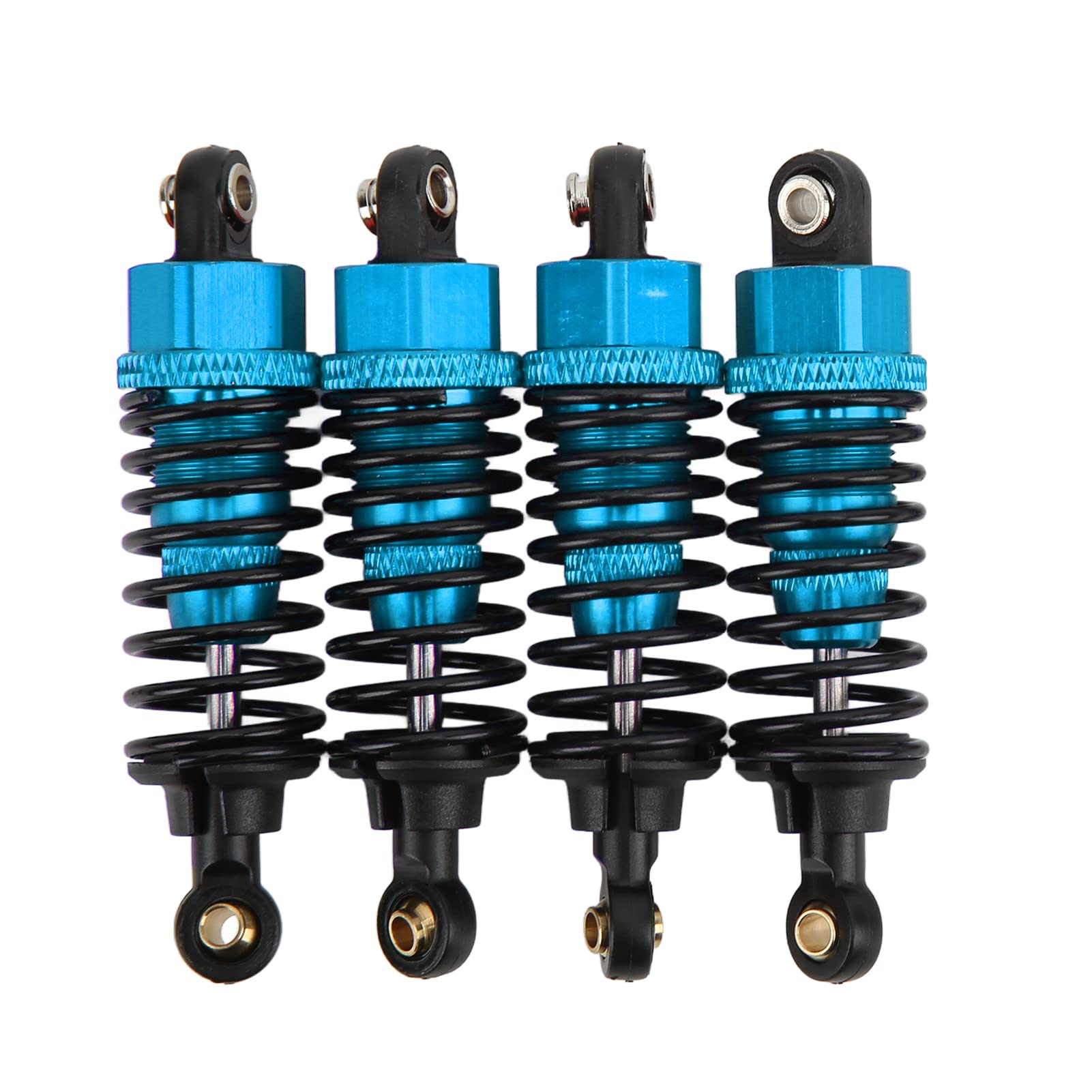 RC Car Shock Absorber,Aluminum Alloy RC Car Spring Damper Compatible with TAMIYA TT‑01 TT‑02 TA05 TL‑01 TA03 MF‑01X(Blue) Car Model Accessory Model Toy