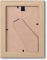Fabian Clarke London 6x4 Modern Oak Photo Frame with White Mount 5x3 view 3