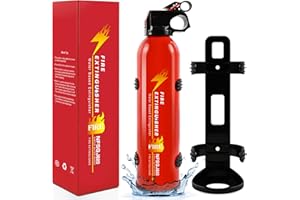 LIRCHES Fire Extinguisher for House - 1pcs Car Fire Extinguisher with Mount, Small A B C K Fire Extinguisher, Water-Based Fire Extinguishers for Car/House/Kitchen/Truck/Marine/Boat/Vehicle/utv/rv