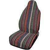 uxcell Universal Durable Bucket Front Seat Cover Protectors for Car SUV Automotive Rose Red