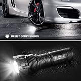 REHKITTZ S1600 Torch LED Flashlight 3300 Lumens Adjustable Focus Dog Hiking view 7