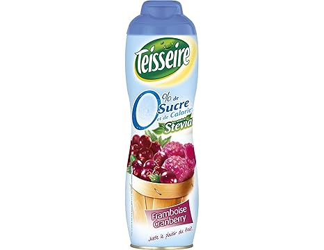 Teisseire Sirup 0% Zucker Himbeer Cranberry 600ml