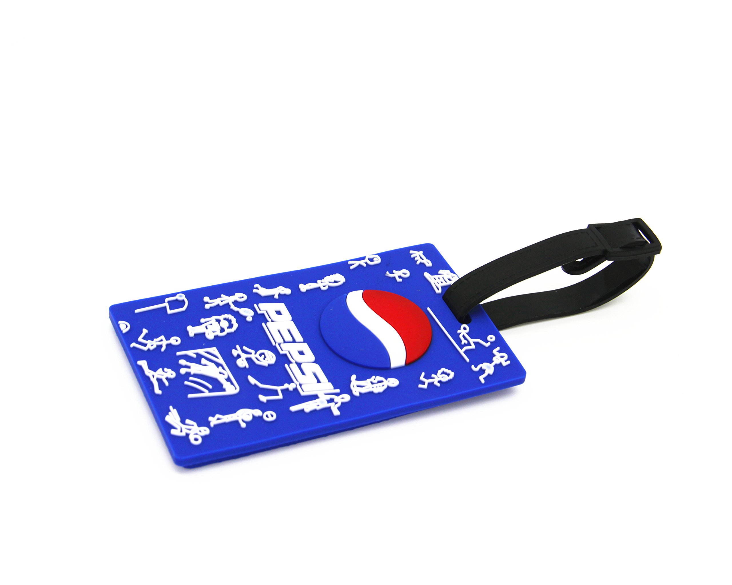 CellDesigns Cartoon Luggage Tag Suitcase ID Tag With Adjustable Strap