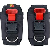 Dive Rite Scuba Diving Quick Buckle Weight Pocket System - 20 LB