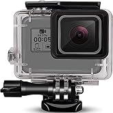 FitStill Waterproof Housing for Go Pro Hero 7/6/5/2018 Black | 60M/196FT Underwater Protective Underwater Dive Case with Bracket for Go Pro Hero7 Hero6 Hero5 Black Accessories