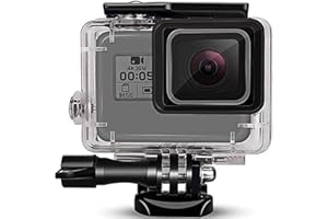 FitStill 148FT/45M Waterproof Housing for Go Pro Hero 2018/7/6/5 Black,Protective Underwater Dive Case Shell with Bracket for Go Pro Hero7 Hero6 Hero5 Black Action Camera Accessories
